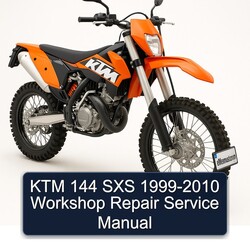 1999-2010 KTM 144 SXS Service Repair Workshop Manual PDF