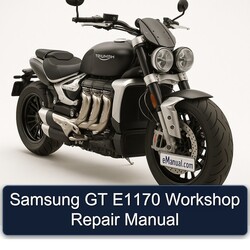 Yamaha GT Samsung E1170 Service Repair Workshop Manual PDF