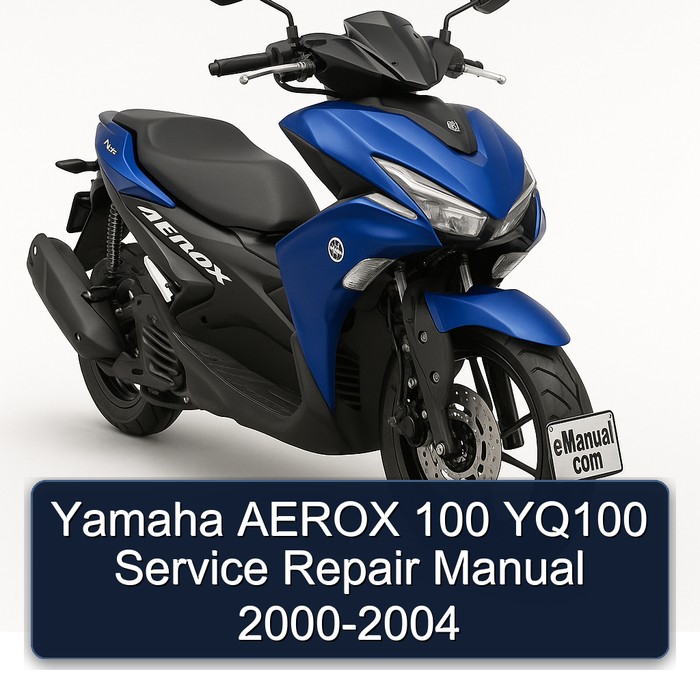 2000-2004 Yamaha Aerox 100 YQ100 Service Repair Workshop Manual PDF