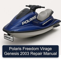 2003 Polaris Freedom Virage Genesis Service Repair Workshop Manual PDF