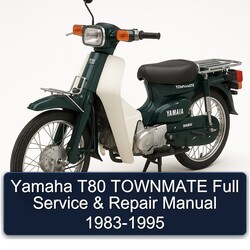 1983-1995 Yamaha Townmate T80 Service Repair Workshop Manual PDF