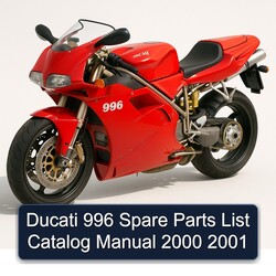 2000-2001 Ducati 996 Spare Catalog Parts PDF