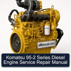 Komatsu 95 2 Series Diesel Engine Service Repair Workshop Manual PDF