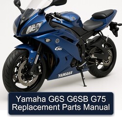 Yamaha G6S G6SB G75 Replacement Parts Catalog PDF