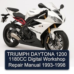 1993-1998 Triumph Daytona 1200 1180CC Digital Service Repair Workshop Manual PDF