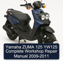 2009-2011 Yamaha Zuma 125 YW125 Service Repair Workshop Manual PDF