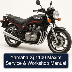 Yamaha XJ Models 1100 Maxim Service Repair Workshop Manual PDF