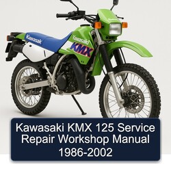 1986-2002 Kawasaki KMX Models 125 Service Repair Workshop Manual PDF