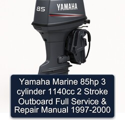 1997-2000 Yamaha Marine 85HP 3 Cylinder 1140CC 2 Stroke Outboard Service Repair Workshop Manual PDF