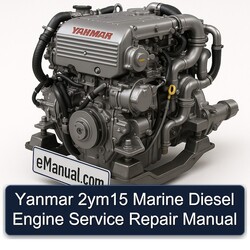 Yanmar 2ym15 Marine Diesel Engine Service Repair Workshop Manual PDF