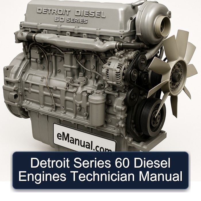 Detroit Diesel 60 Series Engines Technician Service Repair Workshop Manual PDF