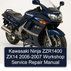 2006-2007 Kawasaki Ninja ZZR1400 ZX14 Service Repair Workshop Manual PDF