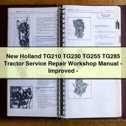 New Holland TG210 TG230 TG255 TG285 Tractor -improved Service Repair Workshop Manual PDF