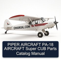 Piper Aircraft PA-18 Super CUB Parts Catalog PDF