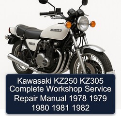 1978-1982 Kawasaki KZ Series KZ250 KZ305 Service Repair Workshop Manual PDF