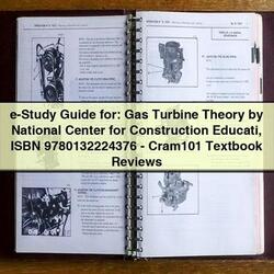 Ducati 350 E-STUDY : Gas Turbine Theory National Center Construction Educati Isbn 9780132224376-cram101 Textbook Service Repair Workshop Manual PDF