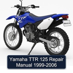 1999-2006 Yamaha TTR Models 125 Service Repair Workshop Manual PDF