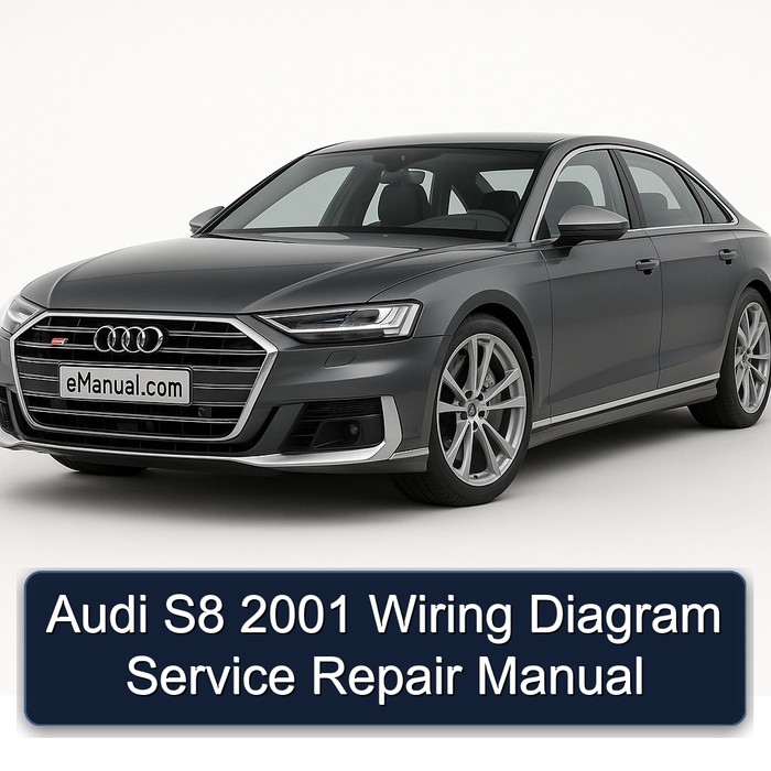 2001 Audi S8 Electrical Wiring Diagrams PDF