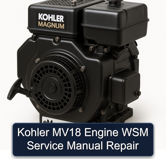 Kohler Magnum Models MV18 Engine WSM Service Repair Workshop Manual PDF