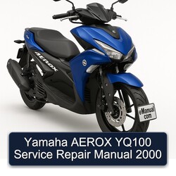 2000 Yamaha Aerox YQ100 Service Repair Workshop Manual PDF