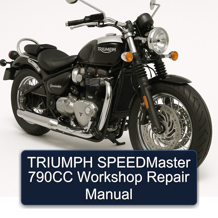 Triumph Speedmaster 790CC Service Repair Workshop Manual PDF