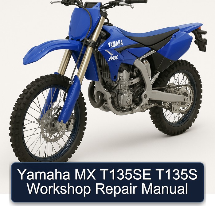 Yamaha T135 MX T135SE T135S Service Repair Workshop Manual PDF