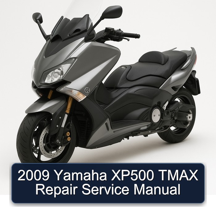 2009 Yamaha Tmax XP500 Service Repair Workshop Manual PDF