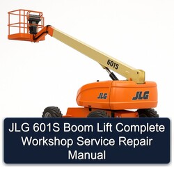 JLG 601S Boom Lift Service Repair Workshop Manual PDF