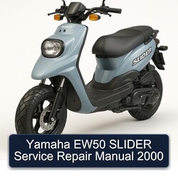 2000 Yamaha Slider EW50 Service Repair Workshop Manual PDF