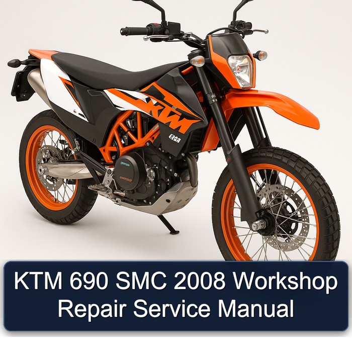 2008 KTM 690 SMC Service Repair Workshop Manual PDF
