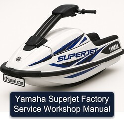 Yamaha Superjet Service Repair Workshop Manual PDF