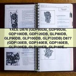 Yale D876 D877 Lift Truck Service Repair Workshop Manual PDF