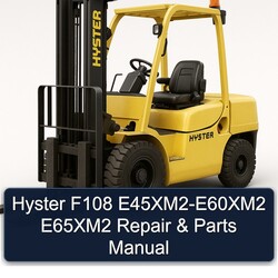 Hyster F108 E45xm2-e60xm2 E65xm2 Parts Catalog PDF