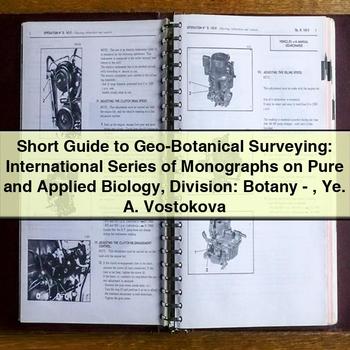 Geo Short -botanical Surveying Ye. . Vostokova Service Repair Workshop Manual PDF