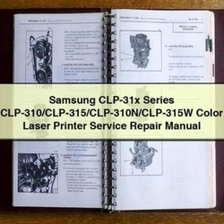 Samsung CLP-31X Series Clp-310/clp-315/clp-310n/clp-315w Color Laser Printer Service Repair Workshop Manual PDF
