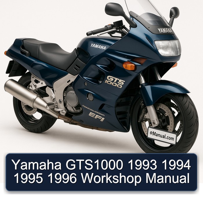 1993-1996 Yamaha GTS1000 Service Repair Workshop Manual PDF
