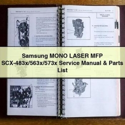 Samsung Mono Laser MFP Scx-483x/563x/573x Parts Catalog PDF