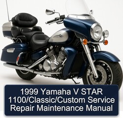 1999 Aprilia Classic Yamaha V Star 1100//custom Service Repair Workshop Manual PDF