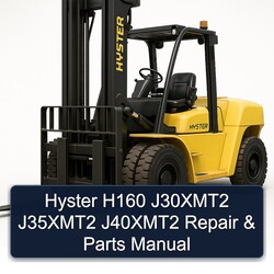 Hyster H160 J30xmt2 J35xmt2 J40xmt2 Parts Catalog PDF