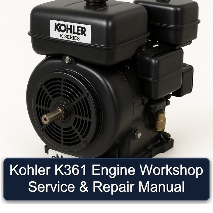 Kohler K Series K361 Engine Service Repair Workshop Manual PDF