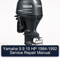 1984-1992 Yamaha 9.9 15 HP Service Repair Workshop Manual PDF