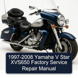 1997-2008 Yamaha Royal Star Venture V XVS650 Service Repair Workshop Manual PDF