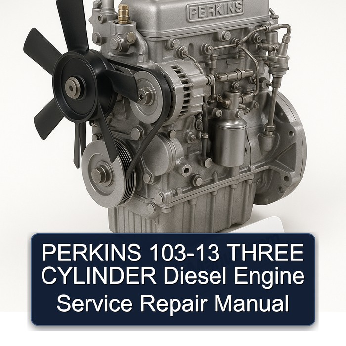 Perkins 103 13 103-13 Three Cylinder Diesel Engine Service Repair Workshop Manual PDF