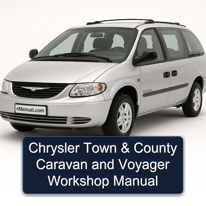 Chrysler Caravan Town County Voyager Service Repair Workshop Manual PDF
