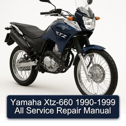 1990-1999 Yamaha XTZ Models XTZ-660 - All Service Repair Workshop Manual PDF