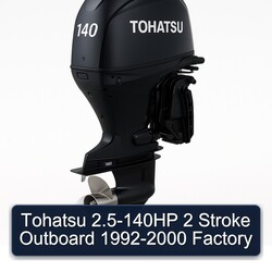 1992-2000 Tohatsu 2.5-140hp 2 Stroke Outboard Service Repair Workshop Manual PDF