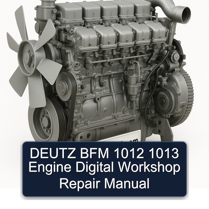 Deutz 1012 BFM 1013 Engine Digital Service Repair Workshop Manual PDF