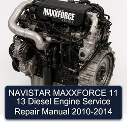 2010-2014 Navistar Maxxforce 11 13 Diesel Engine Service Repair Workshop Manual PDF