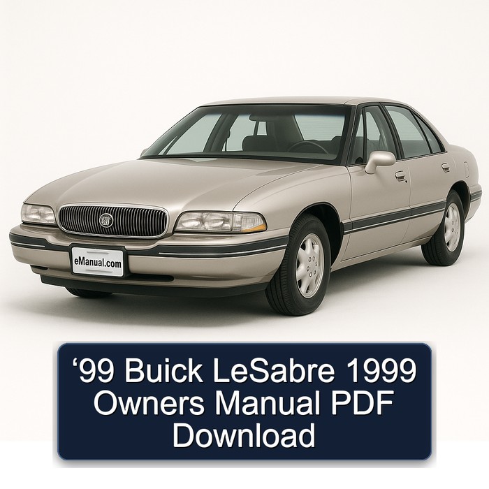 1999 Buick Lesabre ‘99 Owners Owner's Manual PDF