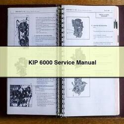 KIP 6000 Service Repair Workshop Manual PDF